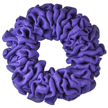 Load image into Gallery viewer, Purple Plain Burlap Wreath Already Made
