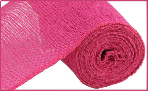 Loose Weave Colorfast Burlap : Dark Pink - 6 Inches x 10 Yards (30 Feet)