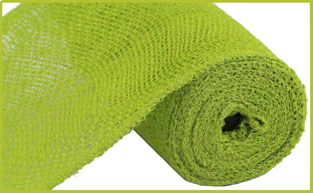 Loose Weave Colorfast Burlap : Apple Green- 6 Inches x 10 Yards (30 Feet)