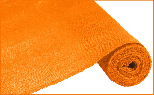 Loose Weave Colorfast Burlap : Orange - 18 Inches x 10 Yards (30 Feet)