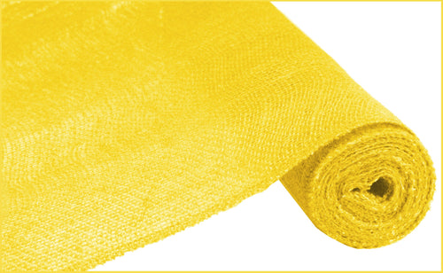 Loose Weave Colorfast Burlap : Yellow - 18 Inches x 10 Yards (30 Feet)