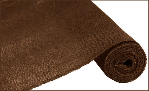 Loose Weave Colorfast Burlap : Chocolate Brown - 18 Inches x 10 Yards (30 Feet)