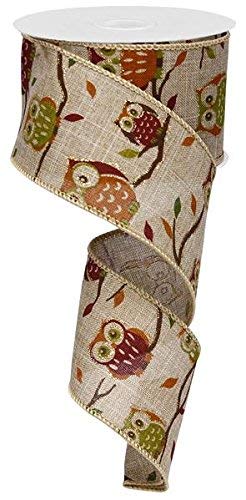 Burlap owl -  2.5 Inches x 10 Yards (30 Feet)