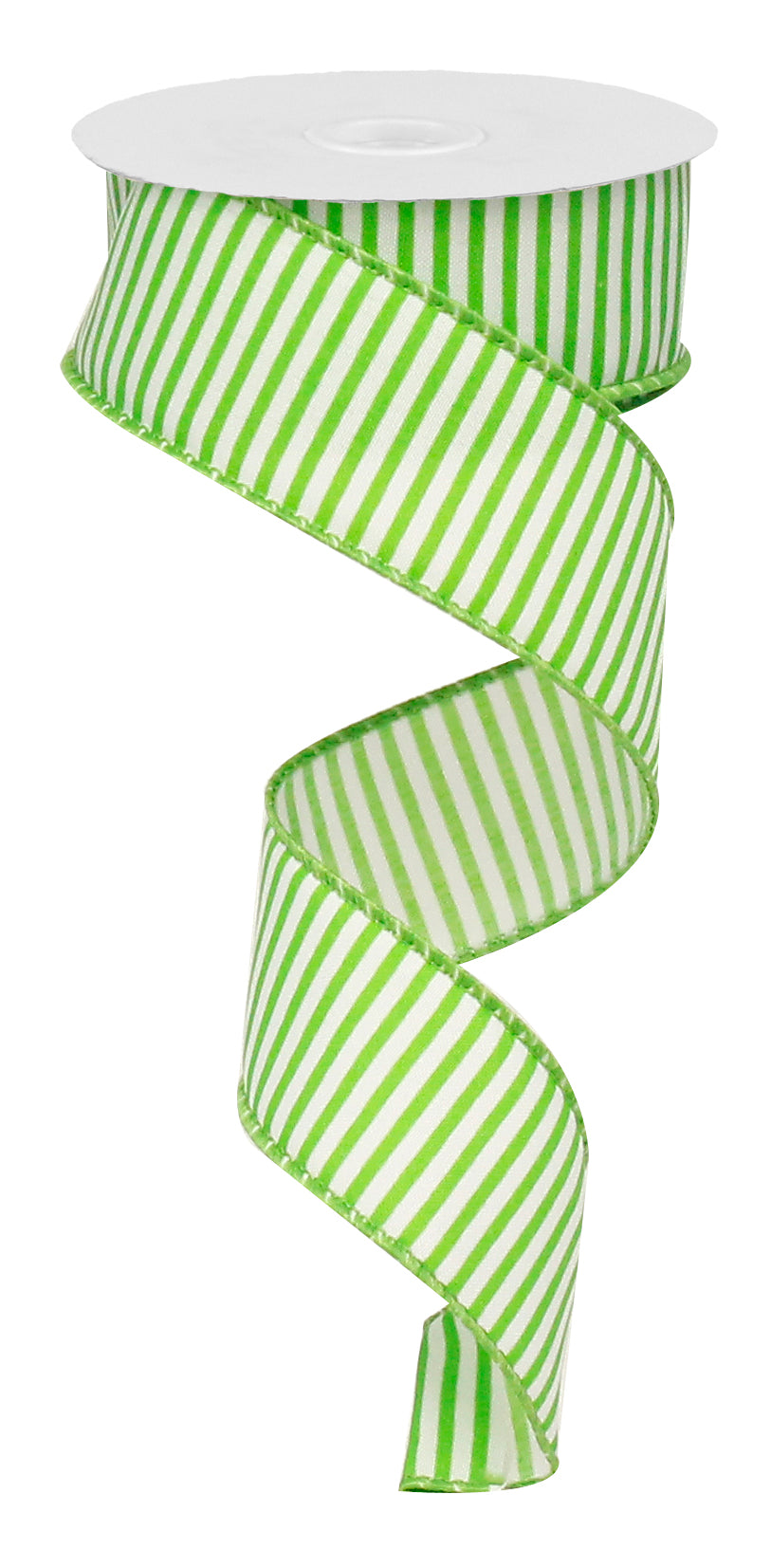 apple white stripe - 1.5 Inches x 10 Yards (30 Feet)